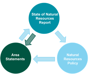 Area statements, SoNaRR and Natural Resources Policy feed into each other