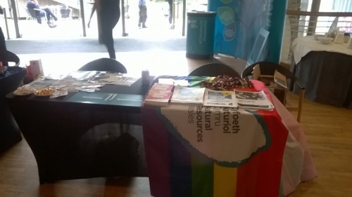 Image of stall during #teamNRW day